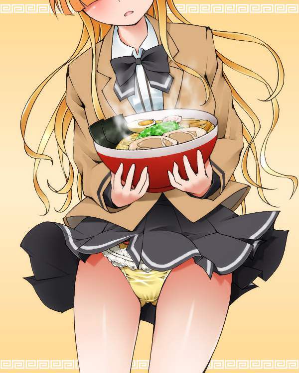 [It's good because it's like this] Secondary image of a girl eating simple ramen 39