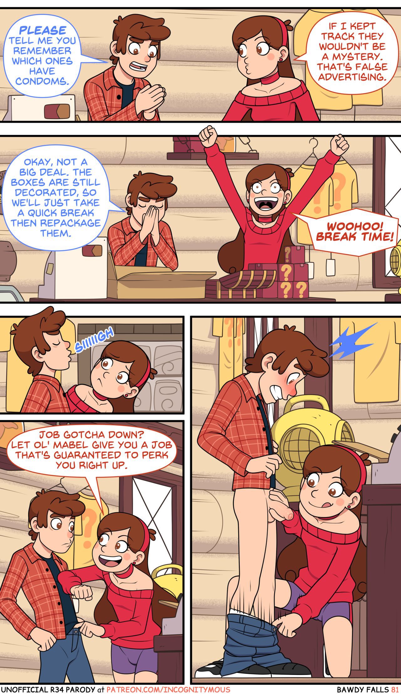 [Incognitymous] Bawdy Falls (Gravity Falls) [Ongoing] 82