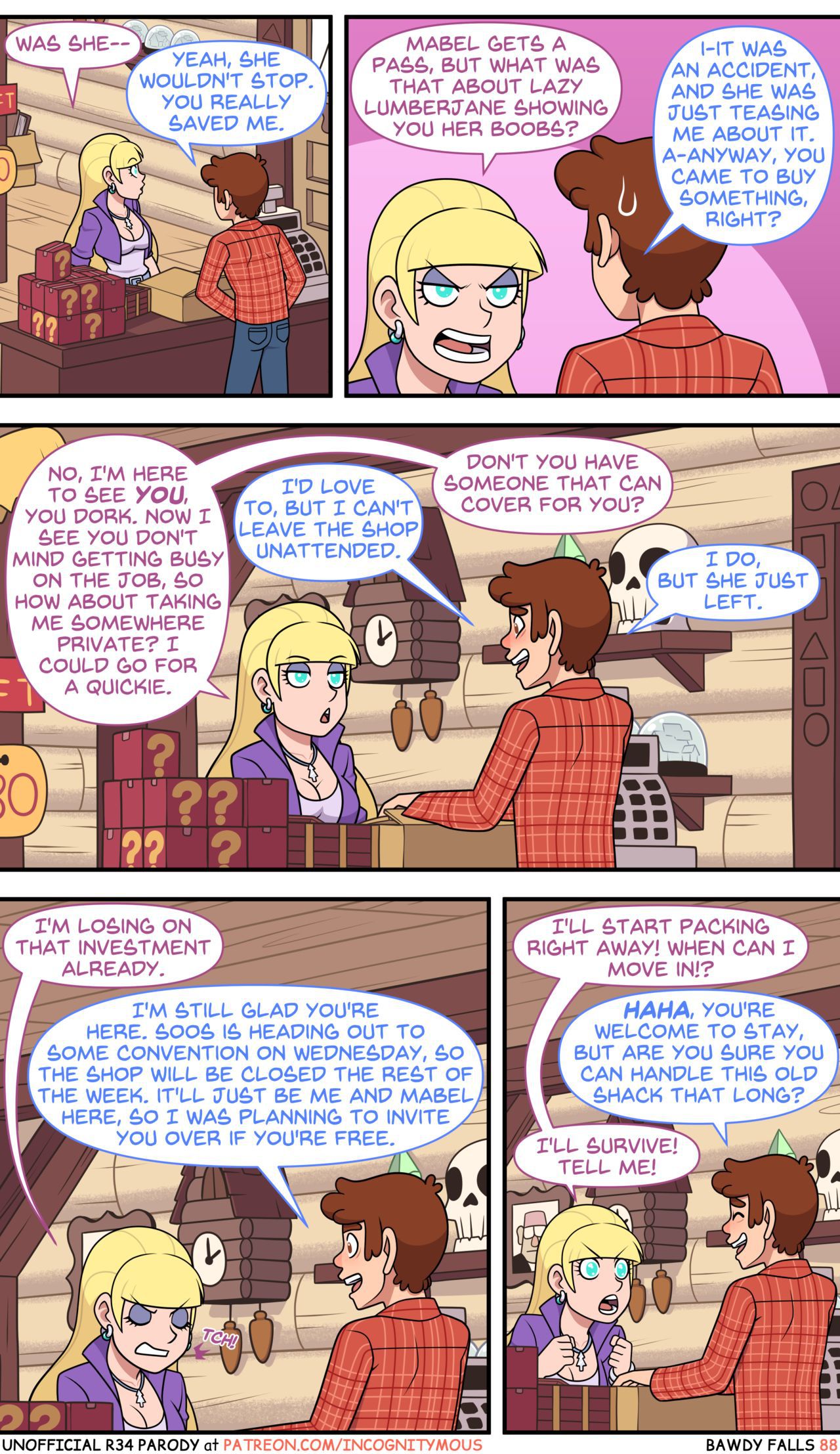 [Incognitymous] Bawdy Falls (Gravity Falls) [Ongoing] 89