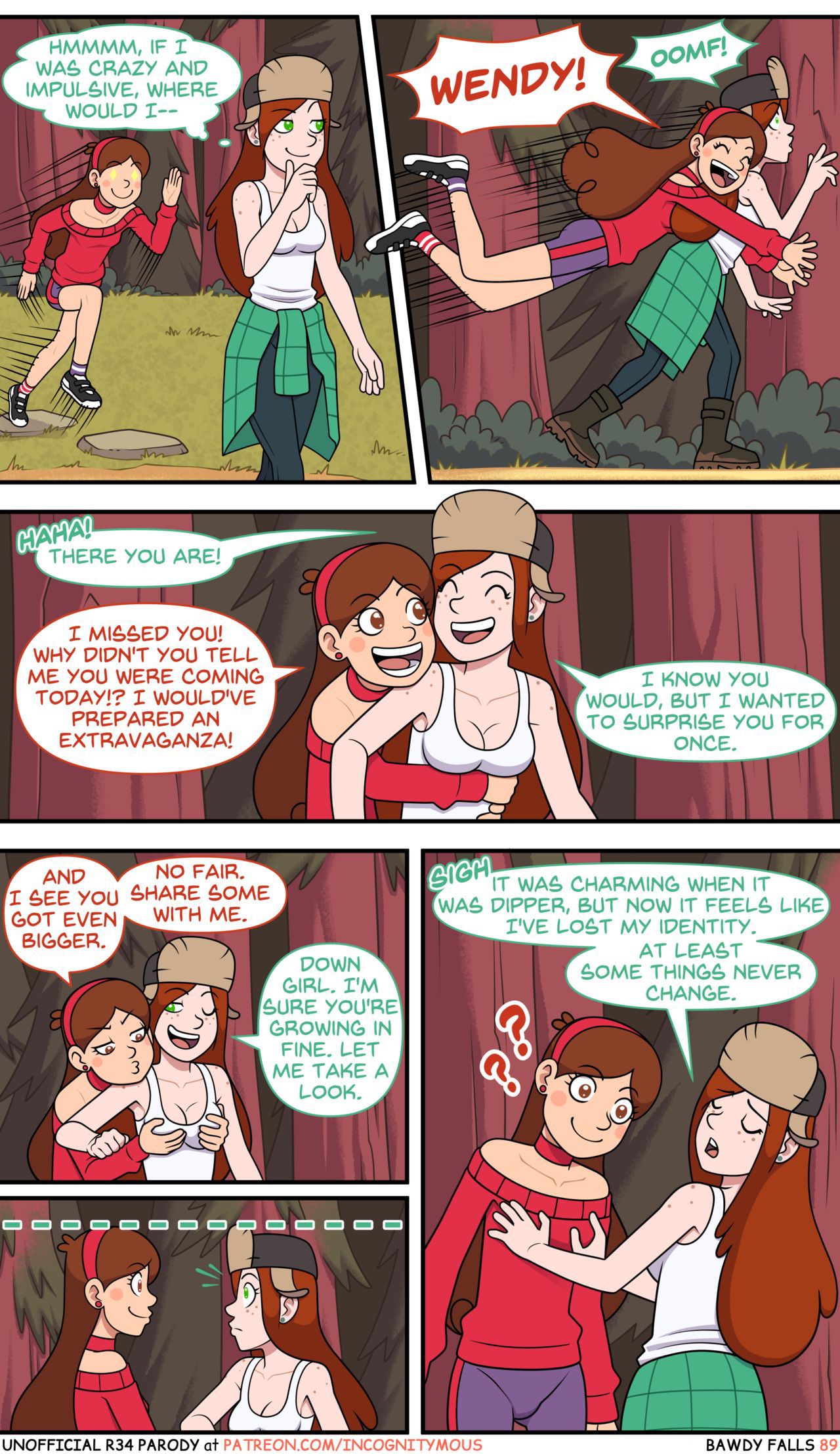 [Incognitymous] Bawdy Falls (Gravity Falls) [Ongoing] 90