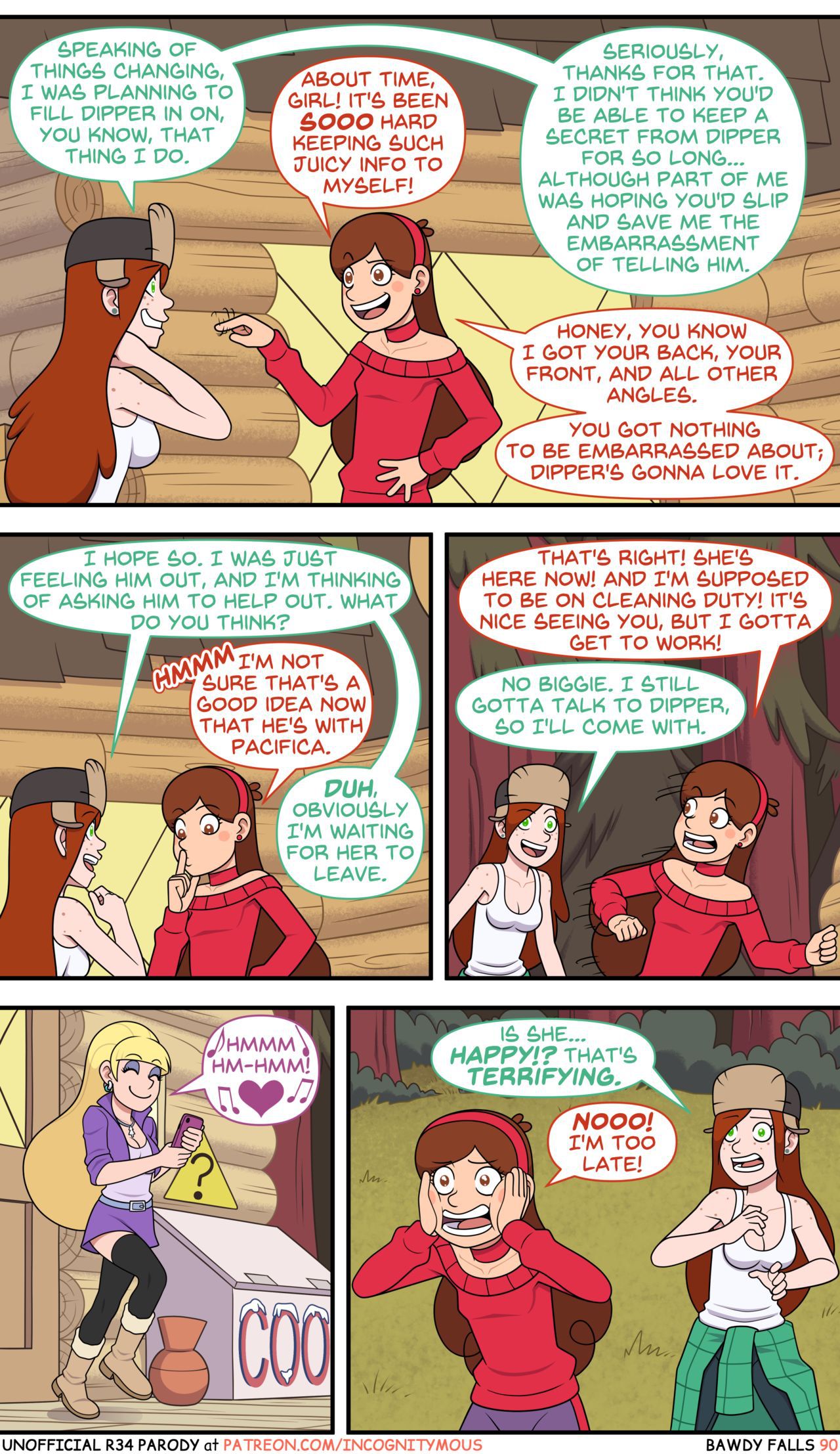 [Incognitymous] Bawdy Falls (Gravity Falls) [Ongoing] 91