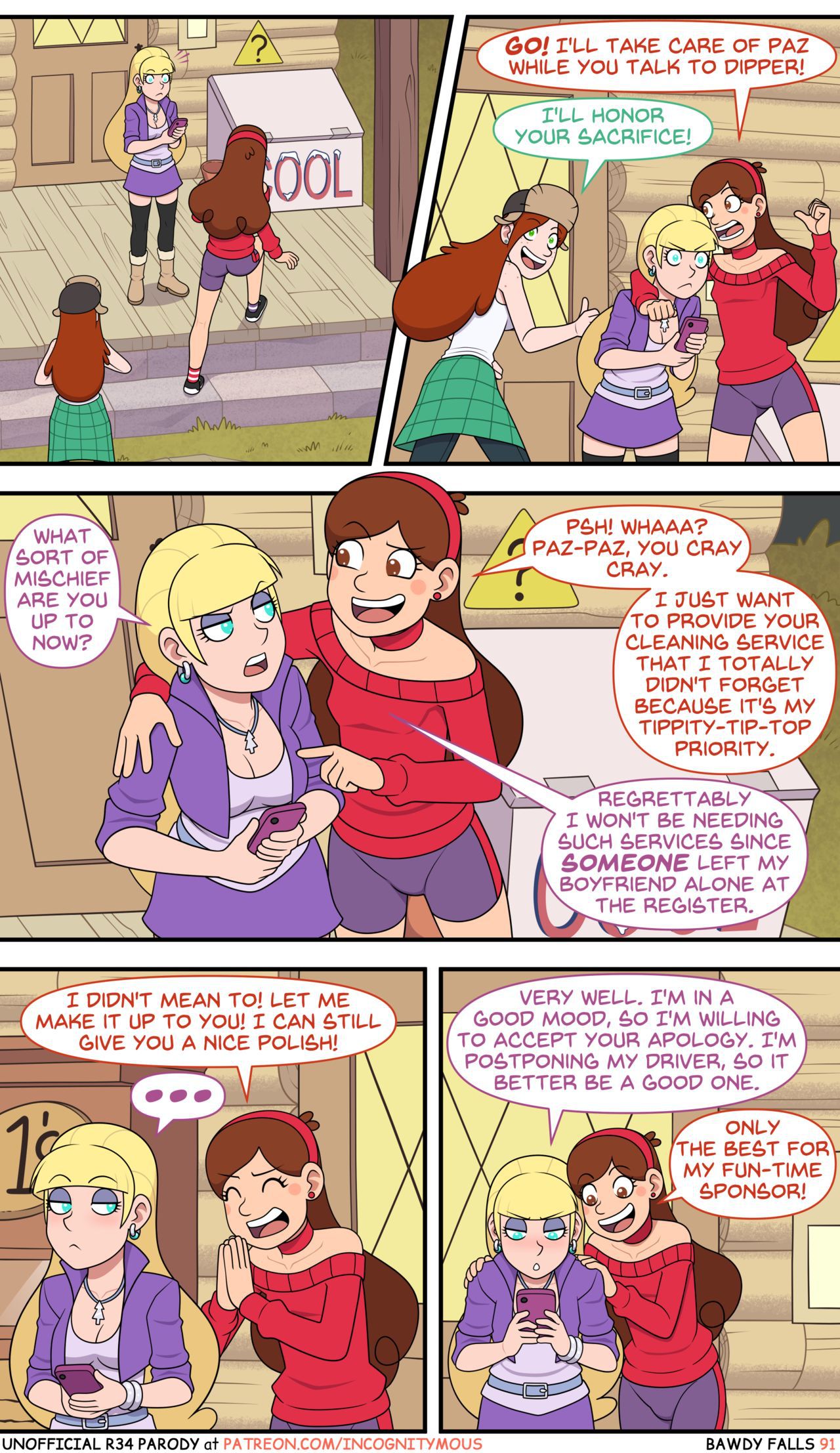 [Incognitymous] Bawdy Falls (Gravity Falls) [Ongoing] 92