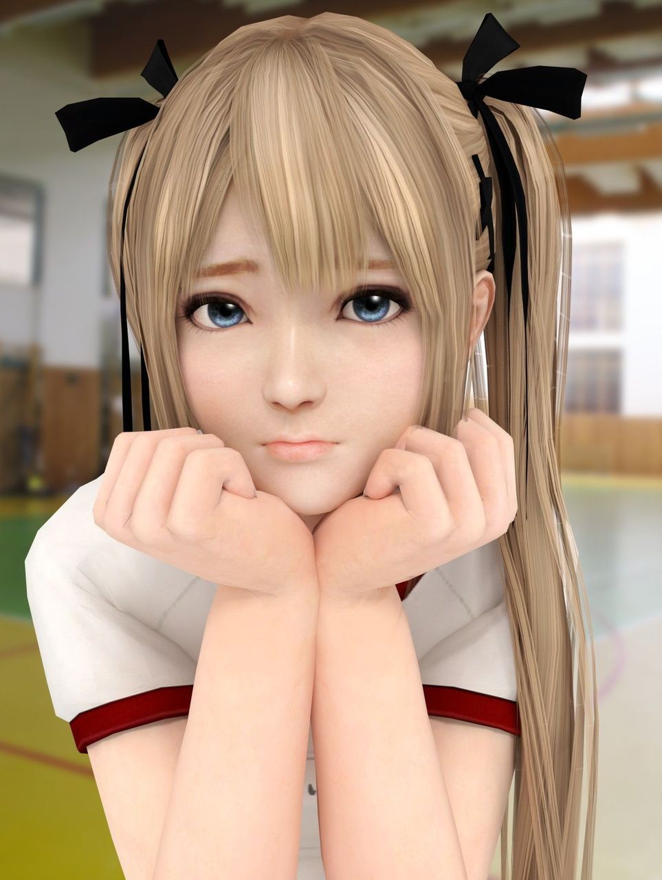 2D/3D images of girls relaxing [Dead or Alive] 1