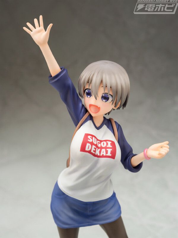 "Uzaki-chan wants to play!" Erotic muchimuchi erotic figure in the T-shirt appearance of Uzaki Hana! 10