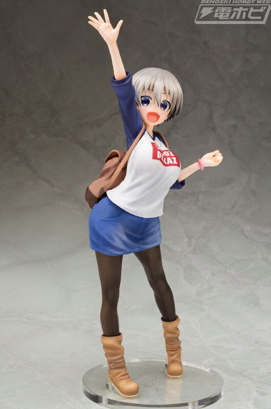 "Uzaki-chan wants to play!" Erotic muchimuchi erotic figure in the T-shirt appearance of Uzaki Hana! 2