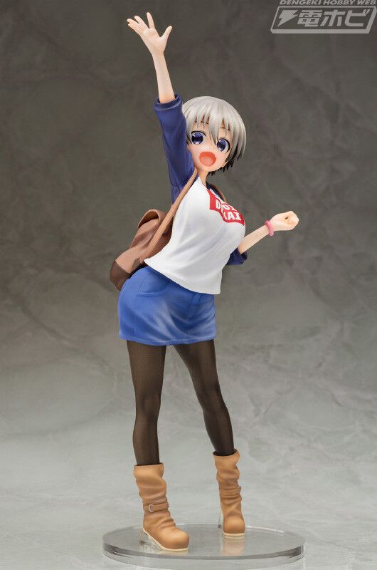 "Uzaki-chan wants to play!" Erotic muchimuchi erotic figure in the T-shirt appearance of Uzaki Hana! 3