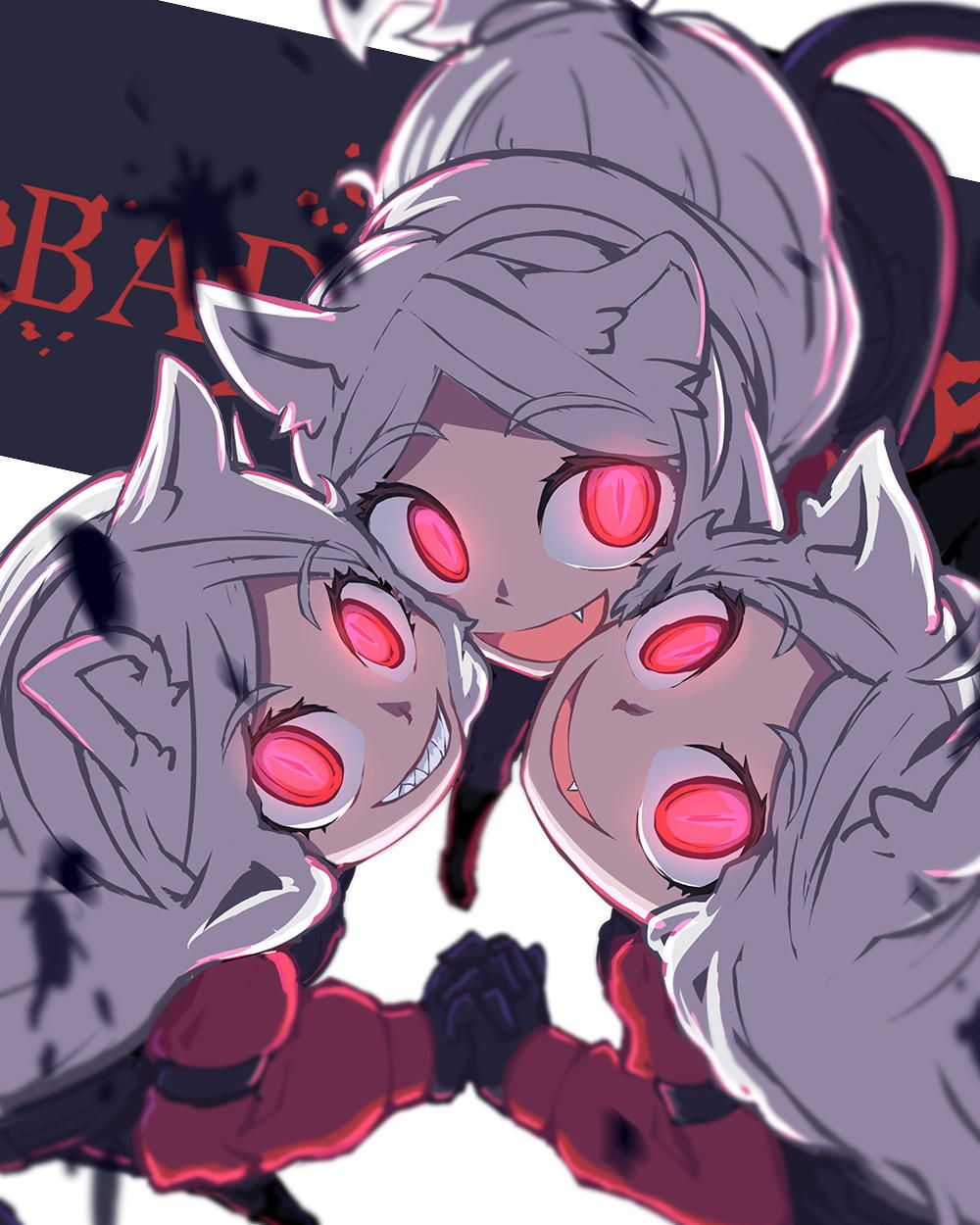 [Helltaker] erotic &amp; moe image of Cerberus of the triplet devil ★ 47