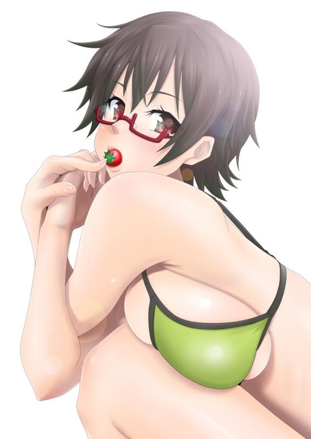 (Secondary erotic image) busty erotic girl with glasses 15