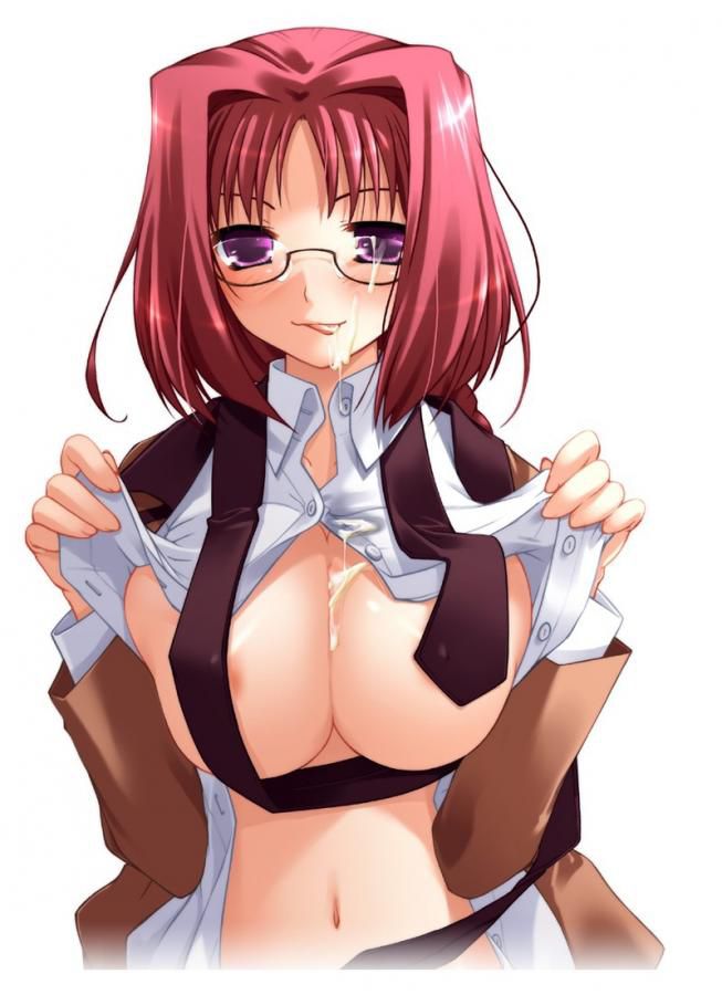 (Secondary erotic image) busty erotic girl with glasses 43