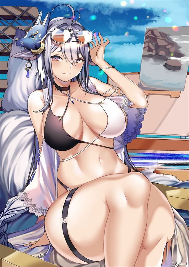 Tosa-chan of Azur Lane seems to be pleasant even in the fluffy even if it is big w 6