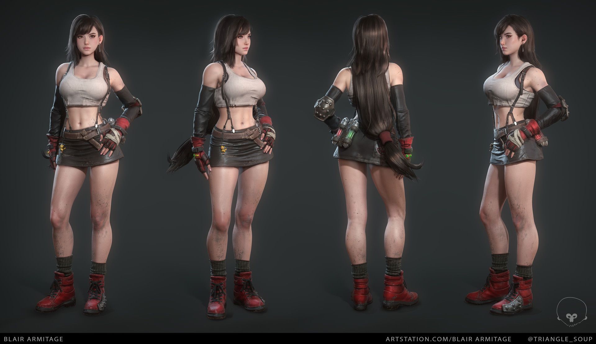 Crimson is the first person who portrayed Ff7's Tifa erotic, isn't he? 13