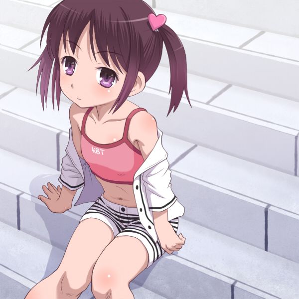 [Spobralori girl] sports bra of secondary loli girl, secondary erotic image of the spobralori girl of functionality emphasis at the minimum cuteness 23