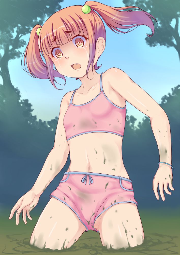 [Spobralori girl] sports bra of secondary loli girl, secondary erotic image of the spobralori girl of functionality emphasis at the minimum cuteness 35