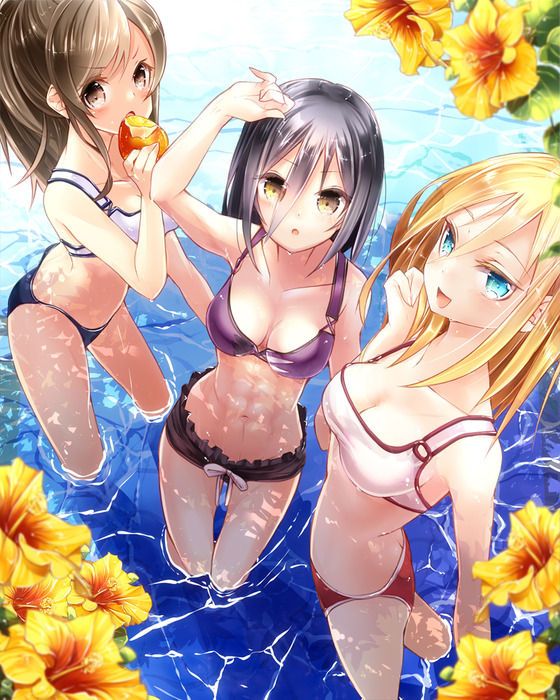 [Secondary] (Swimsuit Naked) Summer Girl Erotic Image Summary 02 18