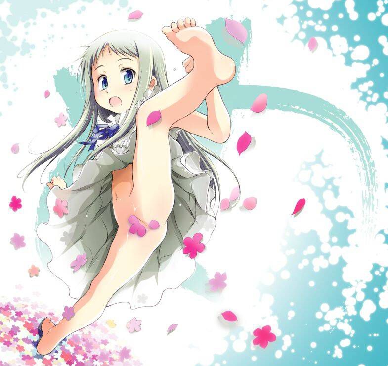 We still don't know the name of the flower we saw that day. Secondary erotic image of Honma Meiko (Honma Meiko): anime 27