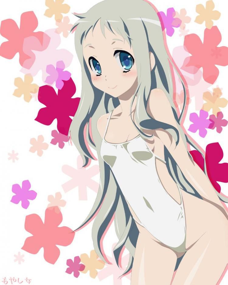 We still don't know the name of the flower we saw that day. Secondary erotic image of Honma Meiko (Honma Meiko): anime 9