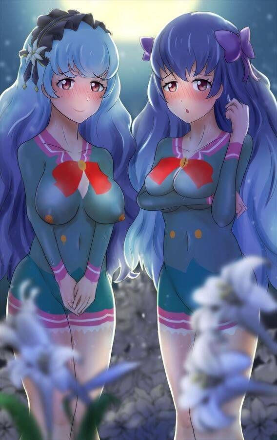 [Ikatsu Friends! ] Secondary erotic image of Shirayuri Kaguya &amp; Shirayuri Sakuya (Reflect Moon): Anime 5