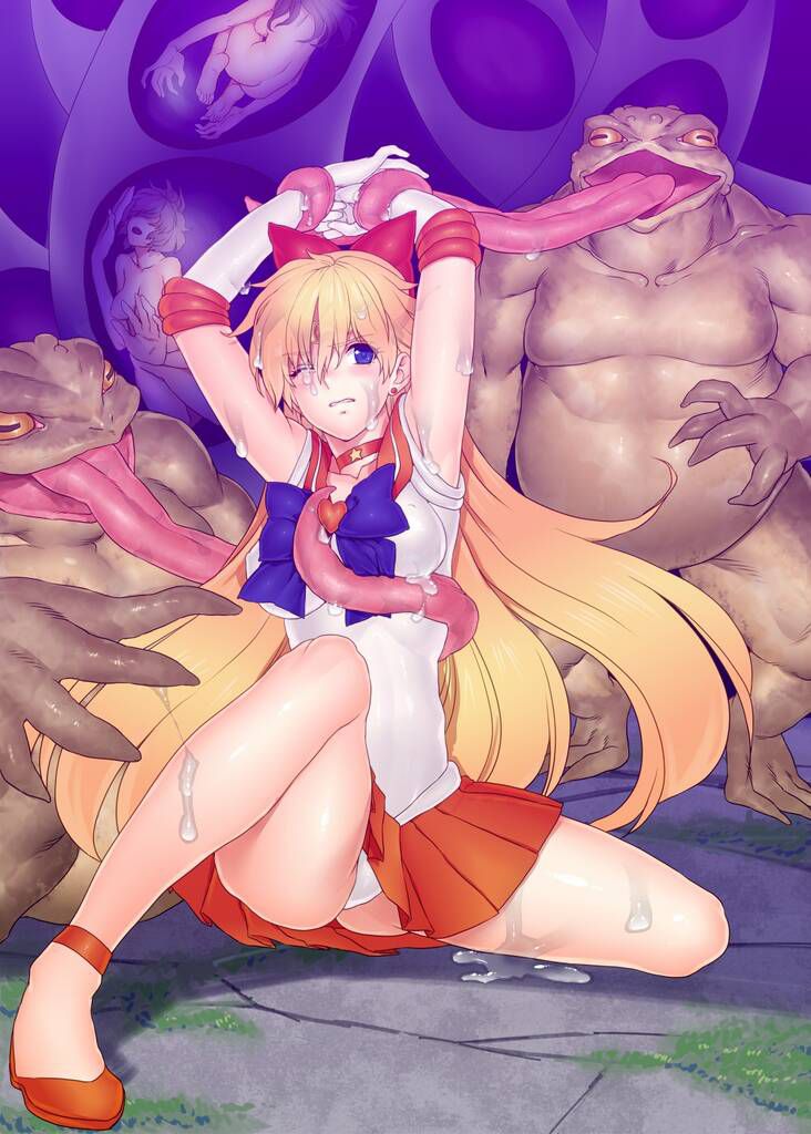 [Sailor Moon] secondary erotic image of Sailor Venus (Minako Aino): anime 15