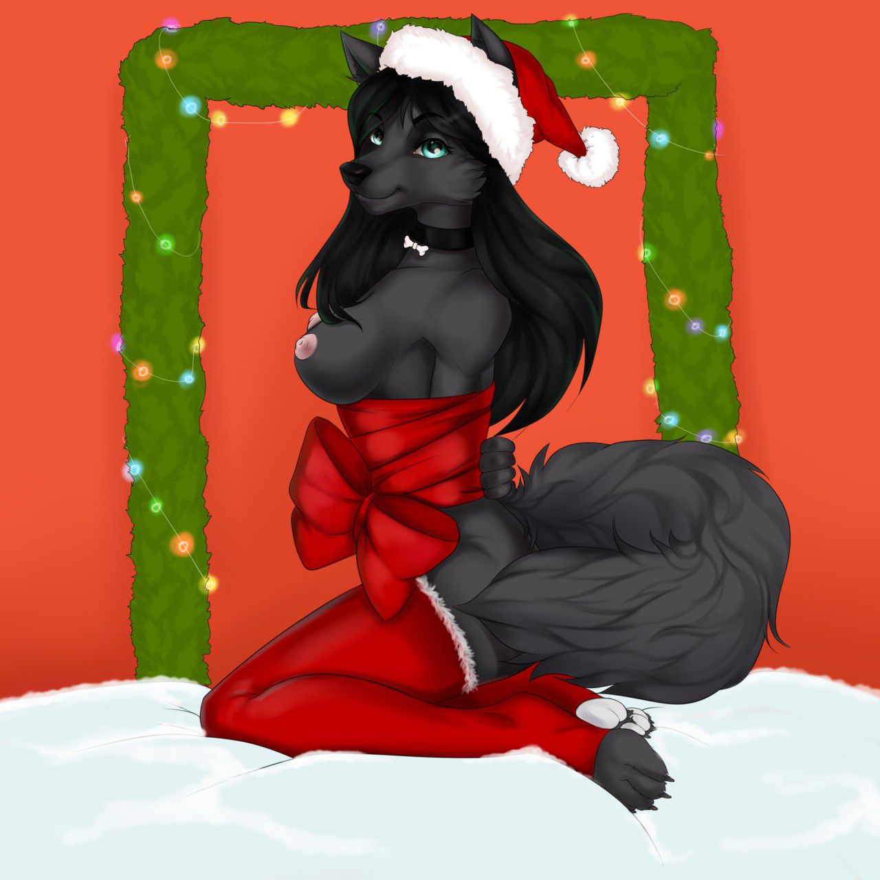Merry Furry Christmas And A Happy Nude Deer 116
