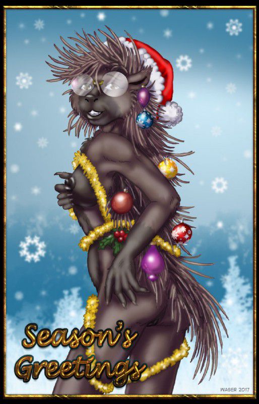 Merry Furry Christmas And A Happy Nude Deer 136