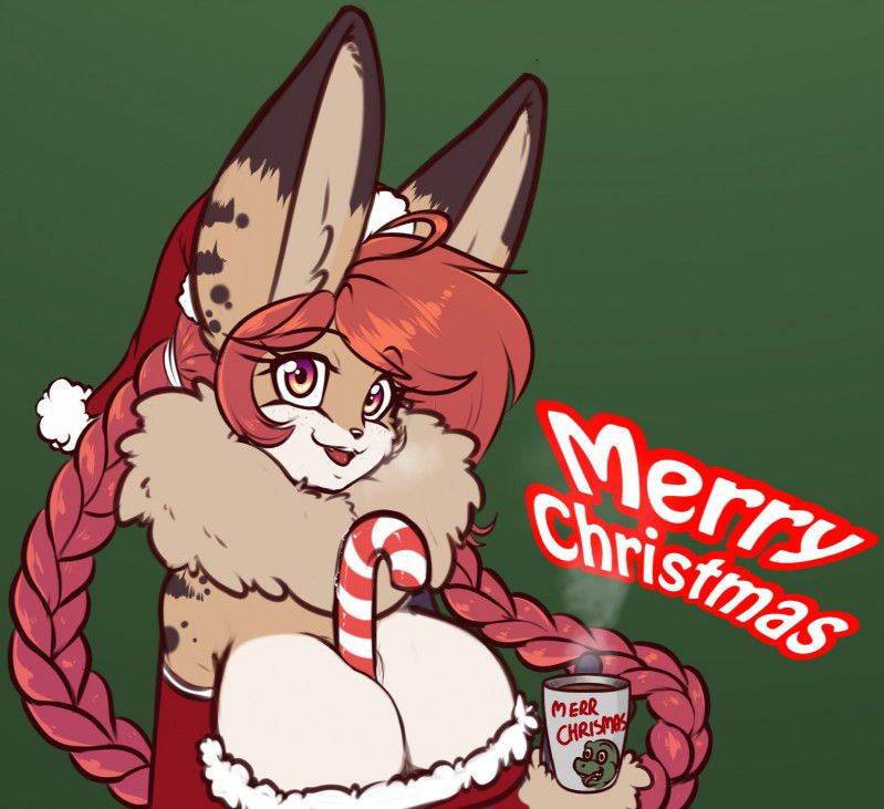 Merry Furry Christmas And A Happy Nude Deer 142