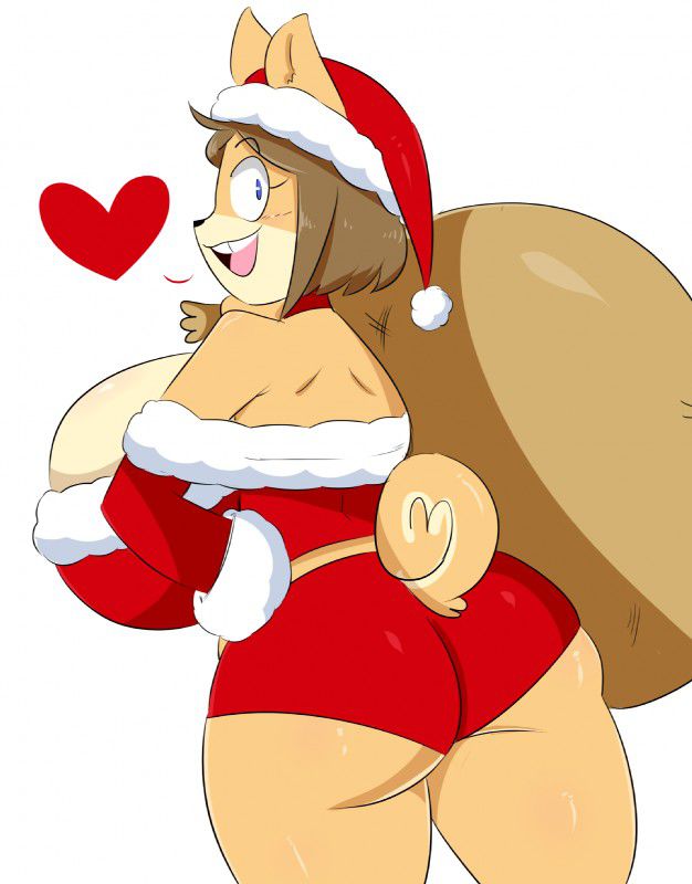 Merry Furry Christmas And A Happy Nude Deer 149