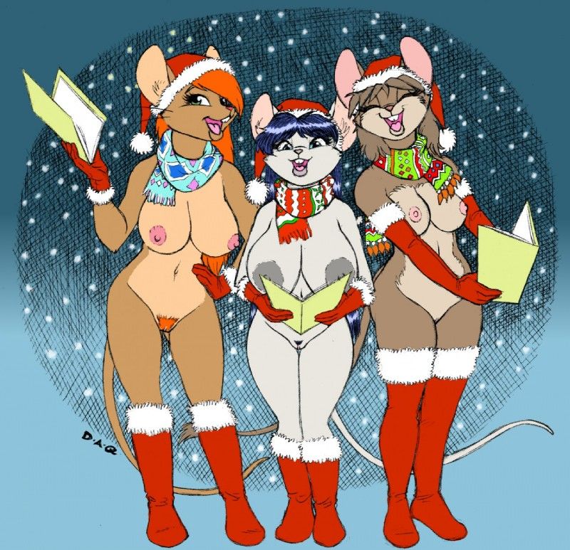 Merry Furry Christmas And A Happy Nude Deer 8