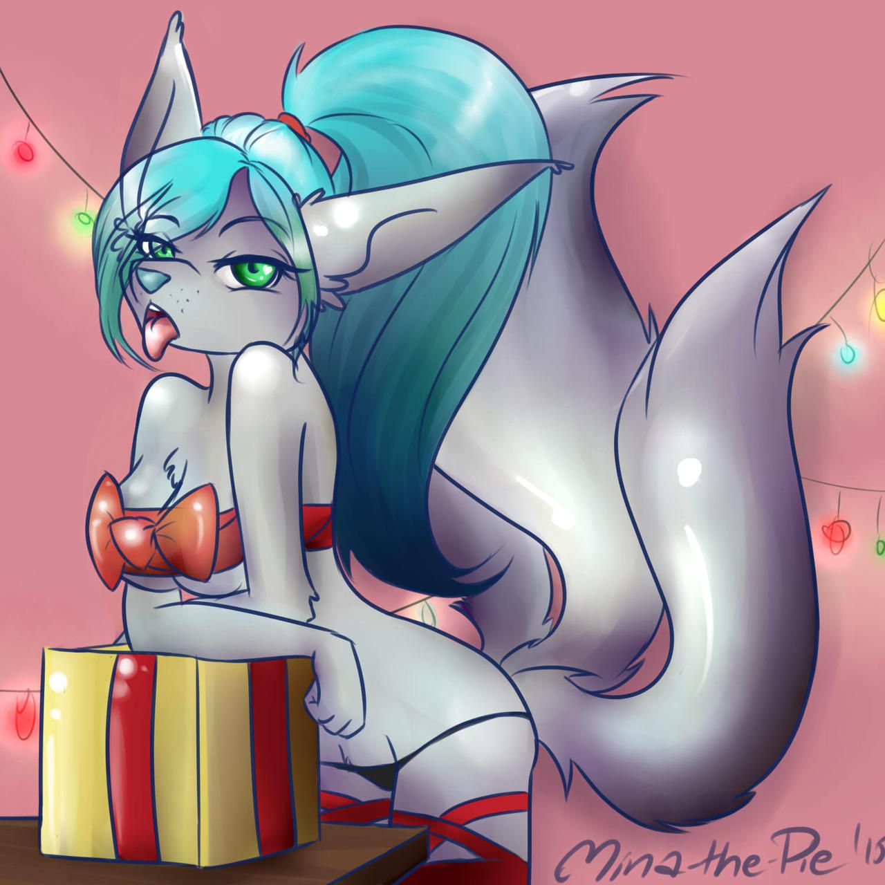 Merry Furry Christmas And A Happy Nude Deer 94