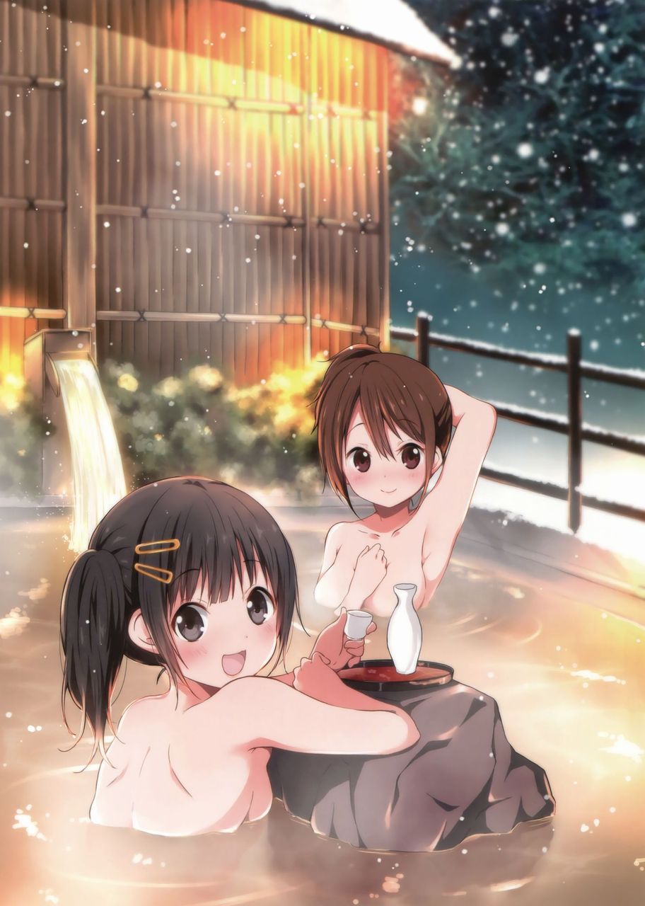 Two-dimensional erotic image of a girl in a bathing delusion that seems to be rather dirty w when taking a bath together 2