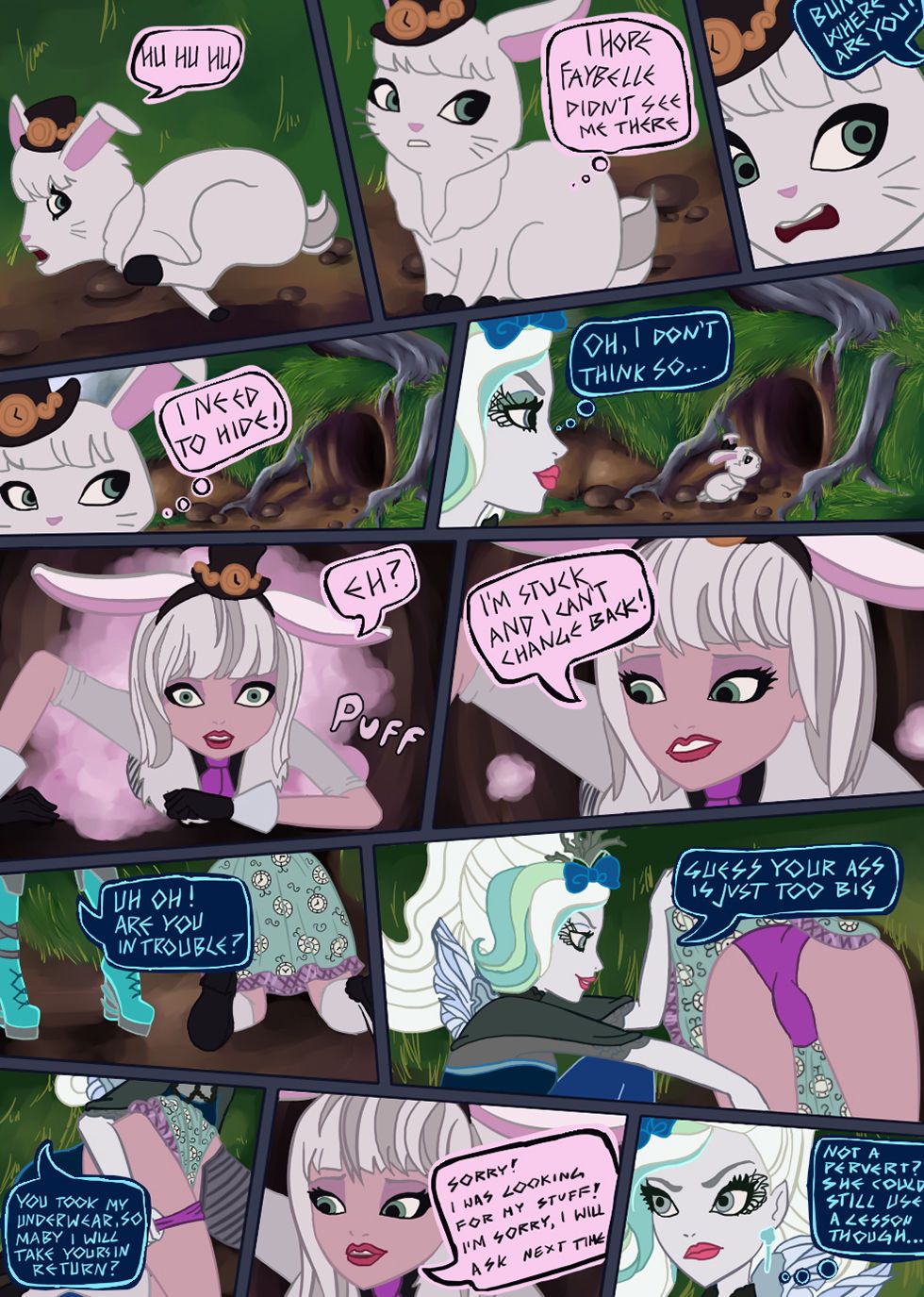 EVER AFTER HIGH HENTAI 12