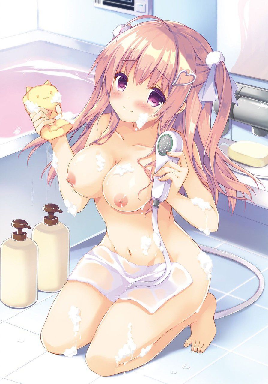 Two-dimensional bathing scene erotic image that i'm sure you'll blow away tiredness if mixed bathing with such a girl! 17