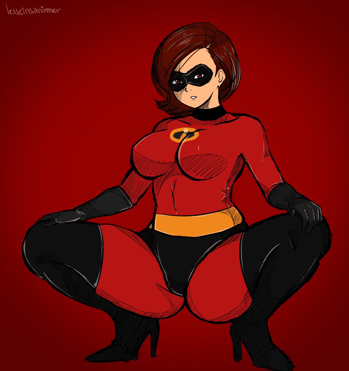 [LESSEINSANIMER] - Helen Parr Patreon sketches 3