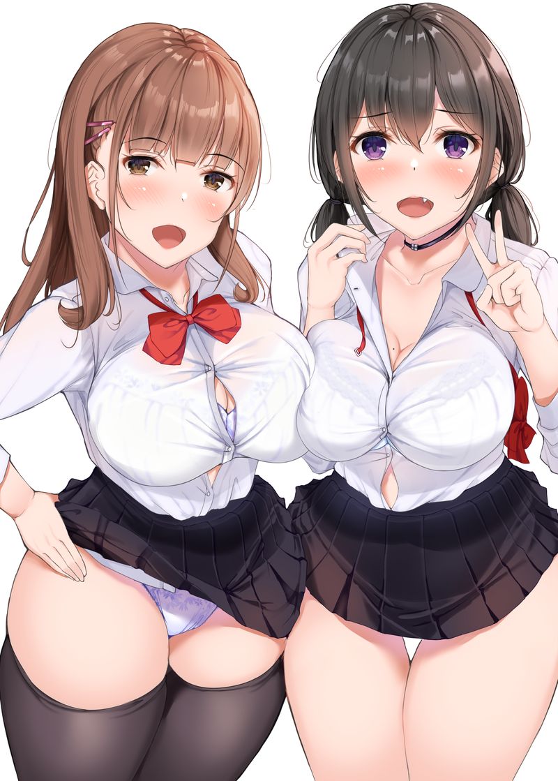 [Secondary] erotic image of the nomi skirt uniform girls who waited for the customary guidance 12