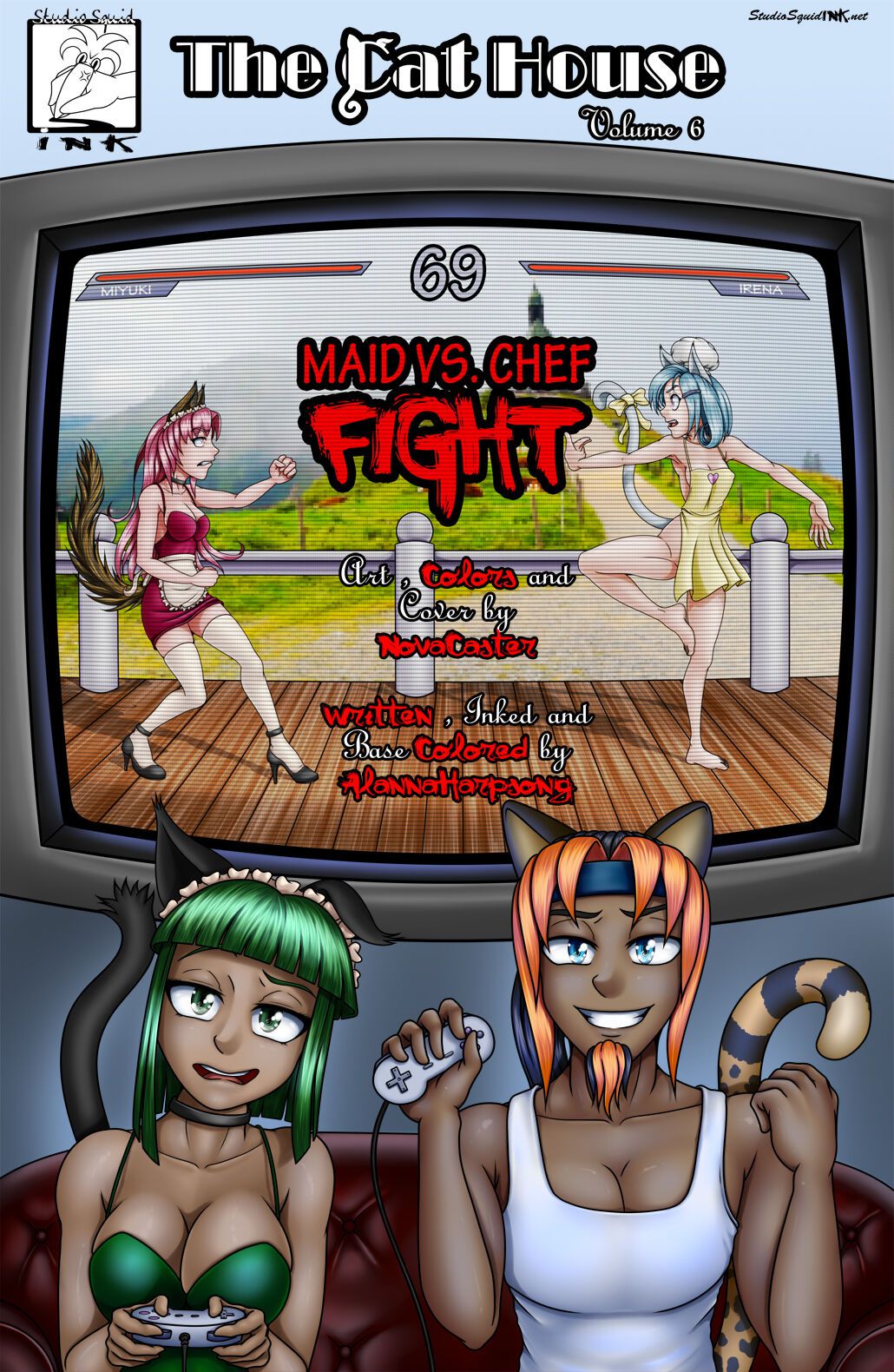 [NovaCaster] The Cat House Vol. 6: Maid vs Chef Fight (ongoing) 1
