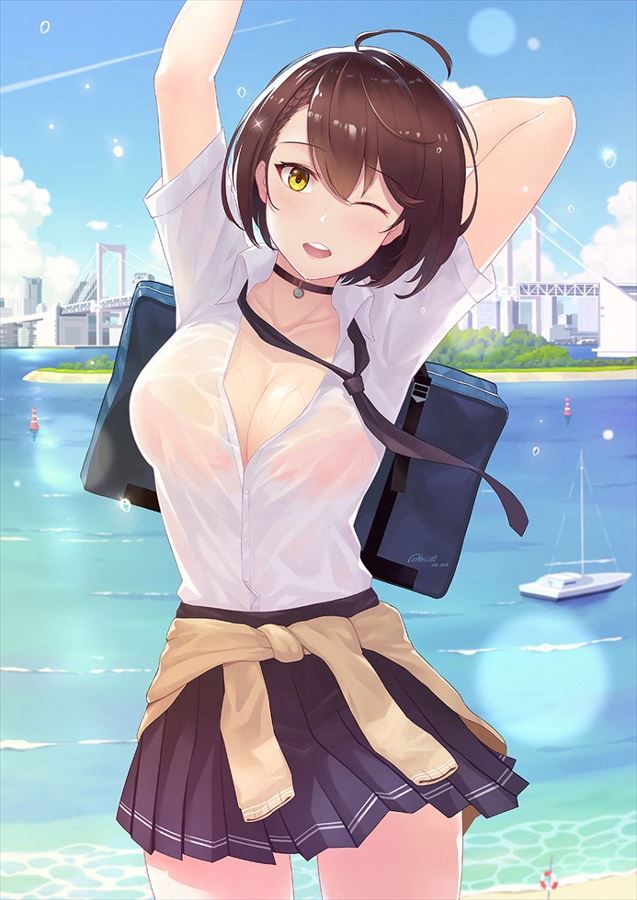 Gather the guys who want to siko in the erotic image of Azur Lane! 8