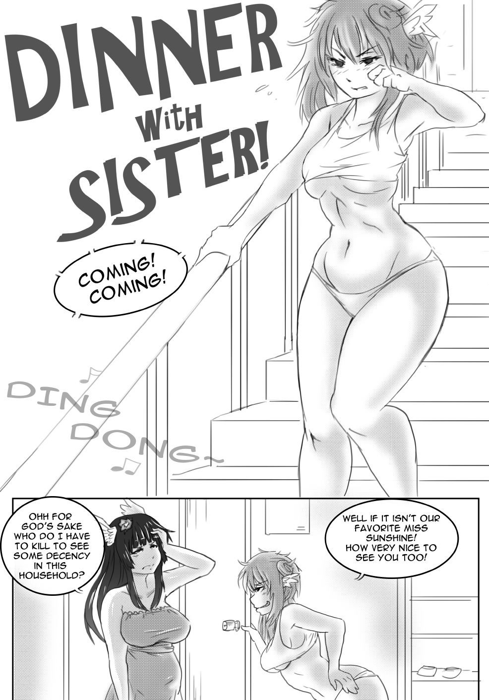 [Kipteitei] Dinner With Sister [English] (Ongoing) 1