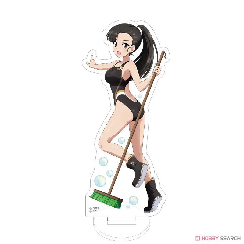 [Girls Panzer] erotic acrylic stand girls are in erotic swimsuit 10