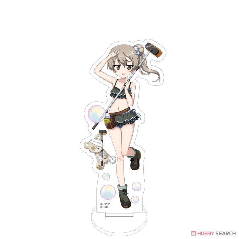 [Girls Panzer] erotic acrylic stand girls are in erotic swimsuit 12