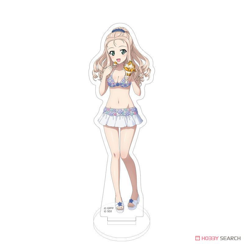 [Girls Panzer] erotic acrylic stand girls are in erotic swimsuit 13