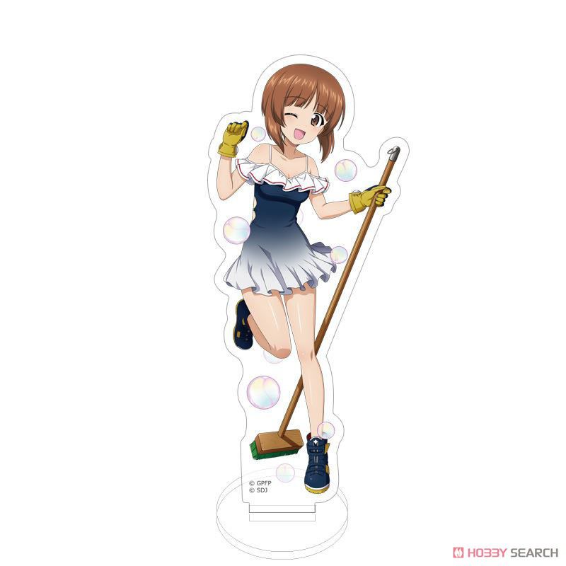 [Girls Panzer] erotic acrylic stand girls are in erotic swimsuit 4