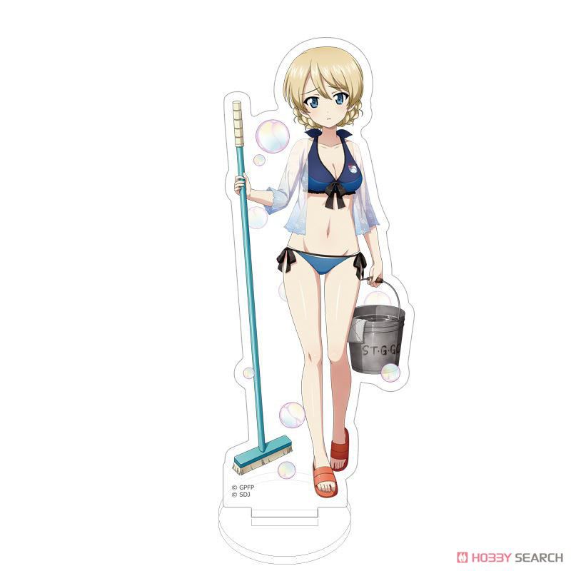 [Girls Panzer] erotic acrylic stand girls are in erotic swimsuit 5