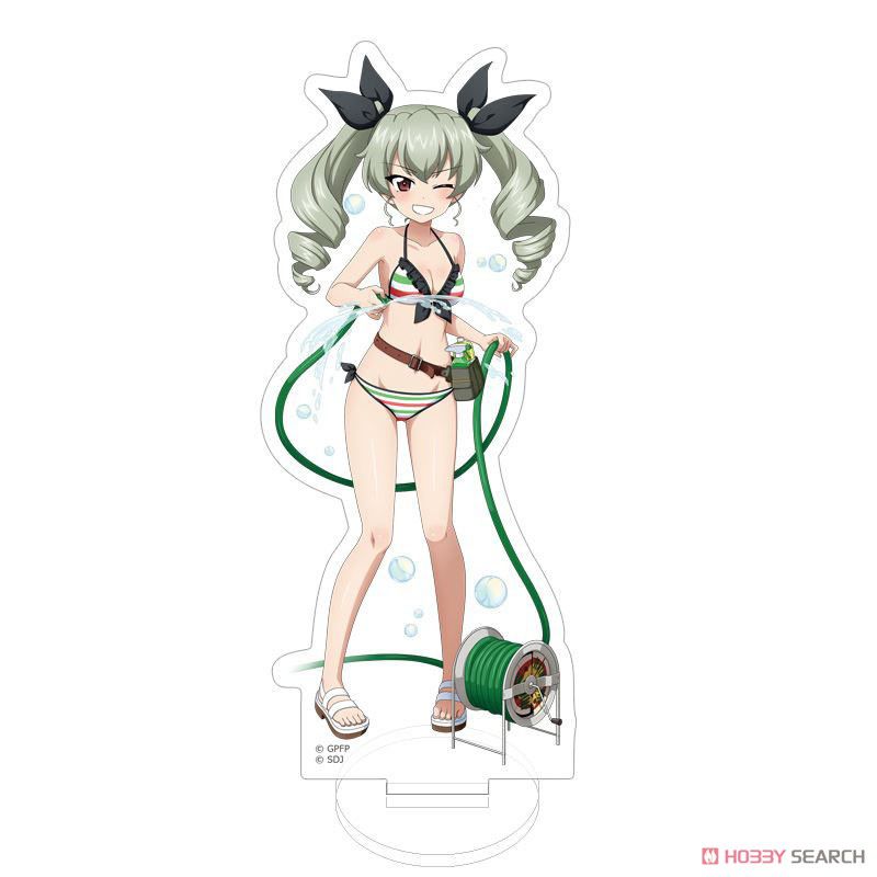 [Girls Panzer] erotic acrylic stand girls are in erotic swimsuit 7