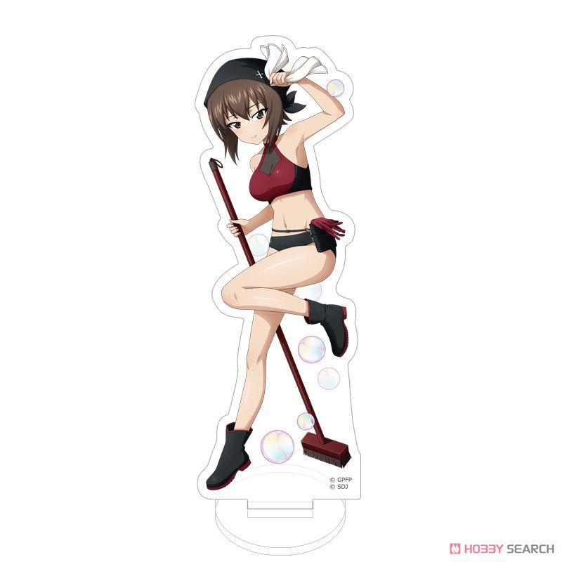 [Girls Panzer] erotic acrylic stand girls are in erotic swimsuit 9