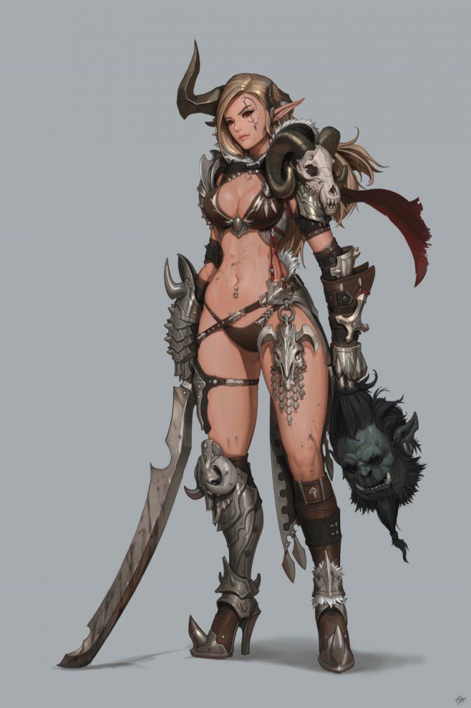 [Secondary] Bikini Armor, Weapon Girl, Fighting Girl [Image] Part 16 42