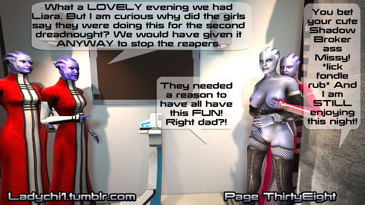 [Ladychi] Liara's Escort Service (Mass Effect) 38