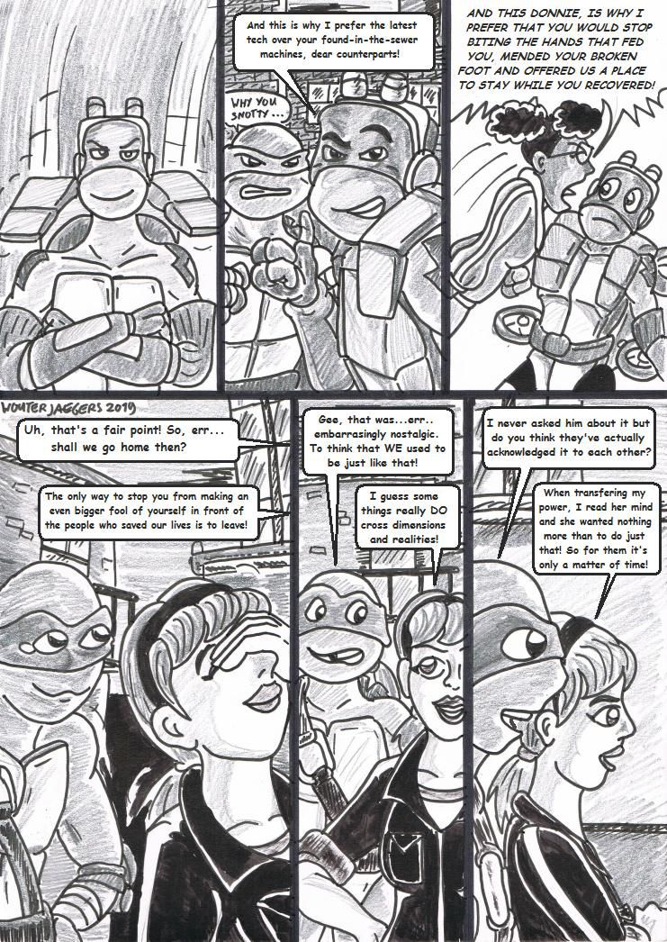 Teenage Mutant Ninja Turtles, a Weird world. (Ongoing) 33