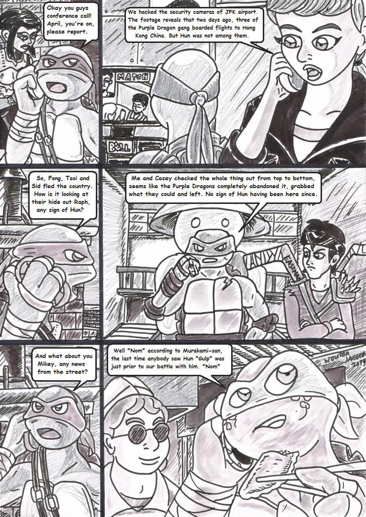 Teenage Mutant Ninja Turtles, a Weird world. (Ongoing) 40