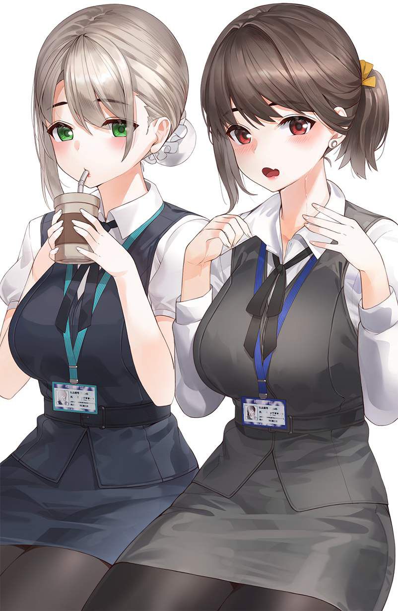 [Remnants of the bubble area] secondary erotic image of the office workers in the workplace with uniforms 31