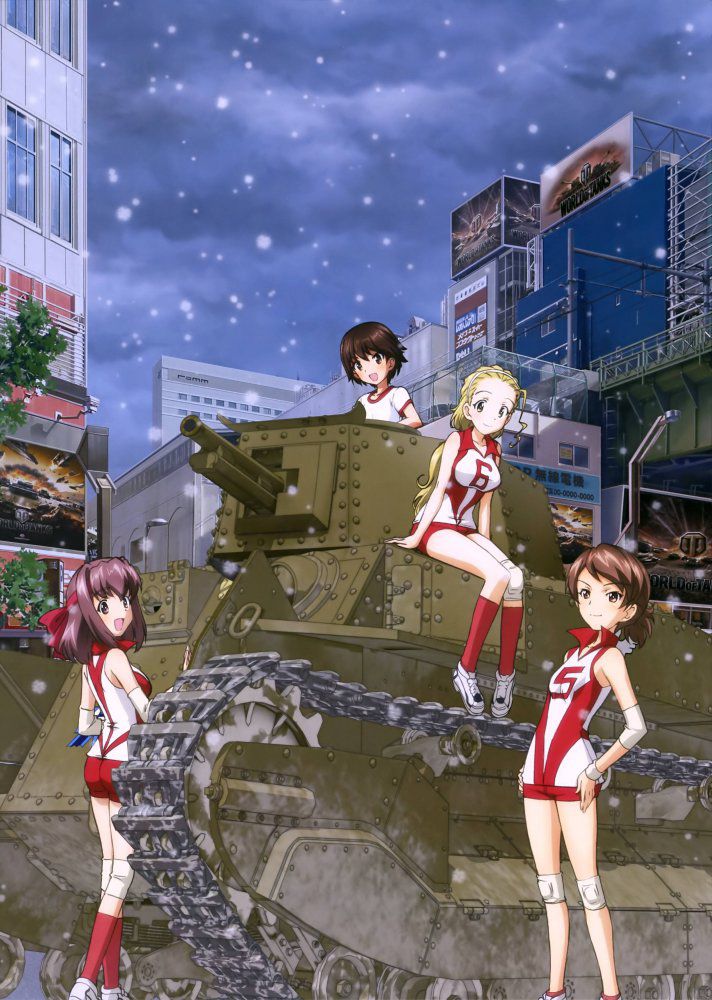 Girls Panzer's Erotic Moe Image Summary 11