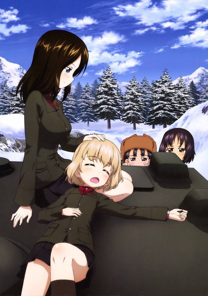 Girls Panzer's Erotic Moe Image Summary 8